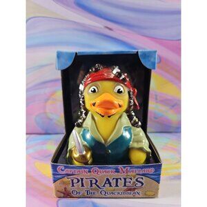Celebriducks Captain Quack Mallard Rubber Duck Collectible New in Box Movie